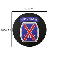 Rubber Coaster | 10th Mountain Division (4 Pack)