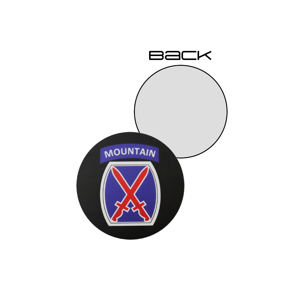 Rubber Coaster | 10th Mountain Division (4 Pack)