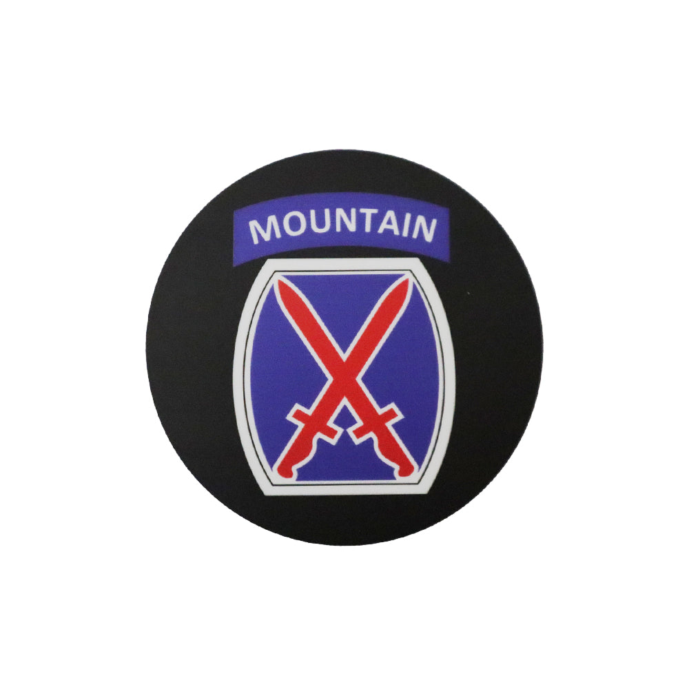 Rubber Coaster | 10th Mountain Division (4 Pack)