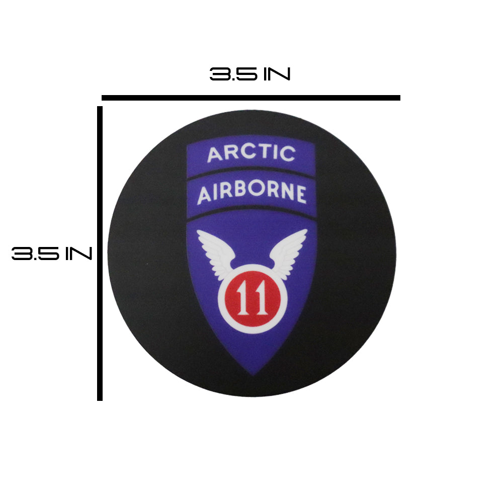 Rubber Coaster | 11th Airborne Division (4 Pack)