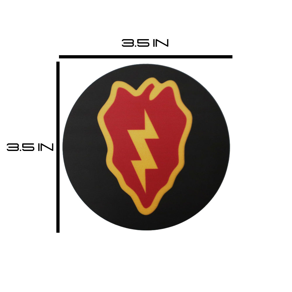 Rubber Coaster | 25th Infantry Division (4 Pack)