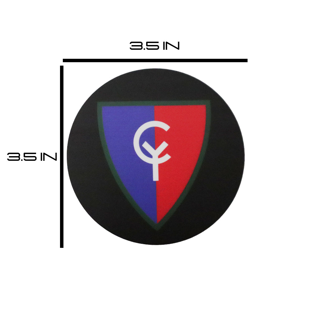 Rubber Coaster | 38th Infantry Division (4 Pack)