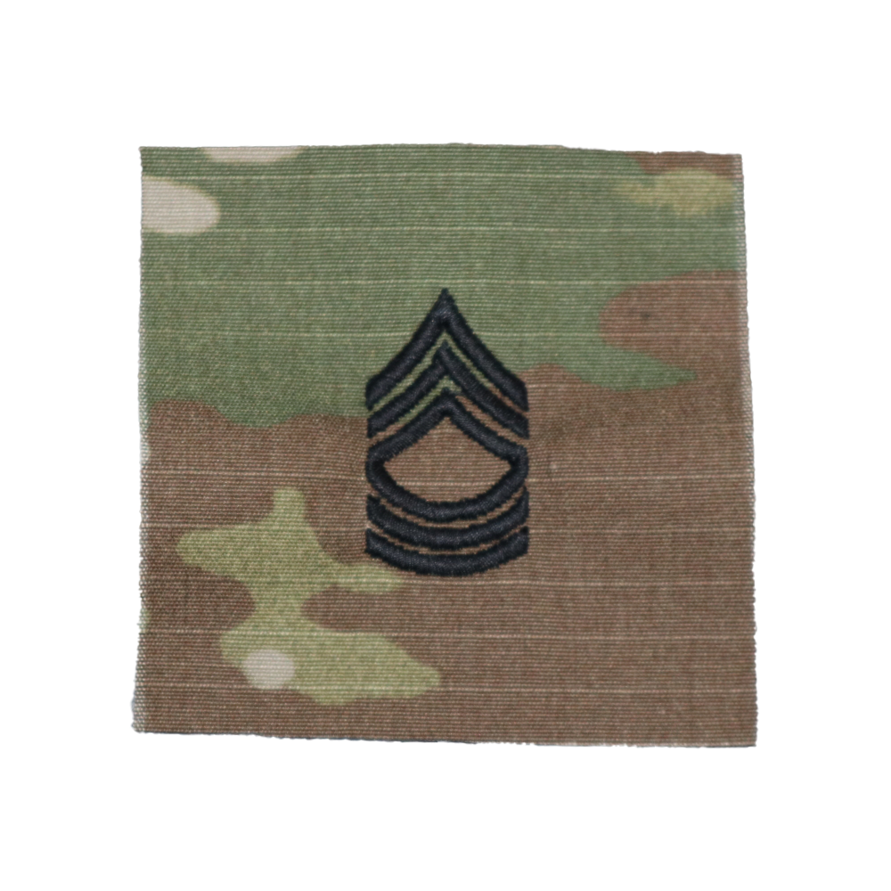 Sew-On Rank - MSG | 4 Pack