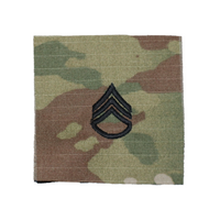 Sew-On Rank - SSG | 4 Pack